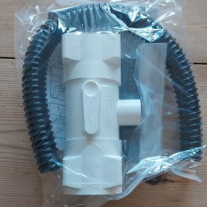 rainwater diverter white